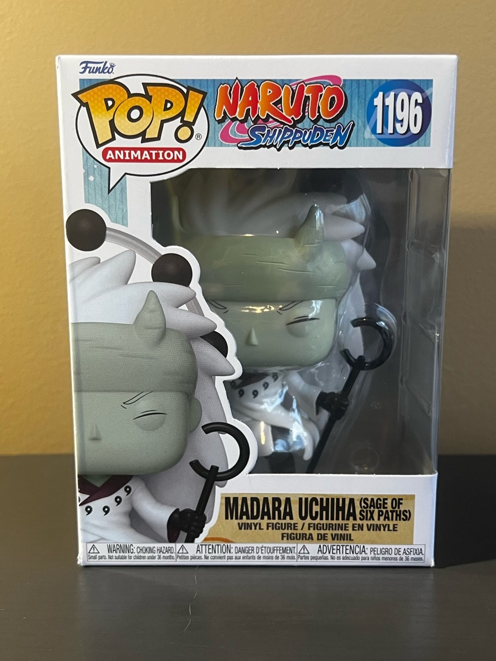 Funko Pop! Animation: Naruto Shippuden Madara Uchiha Six Paths Figure #1196